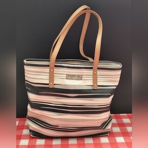 Kenneth Cole Reaction Surfer Striped Tote Bag